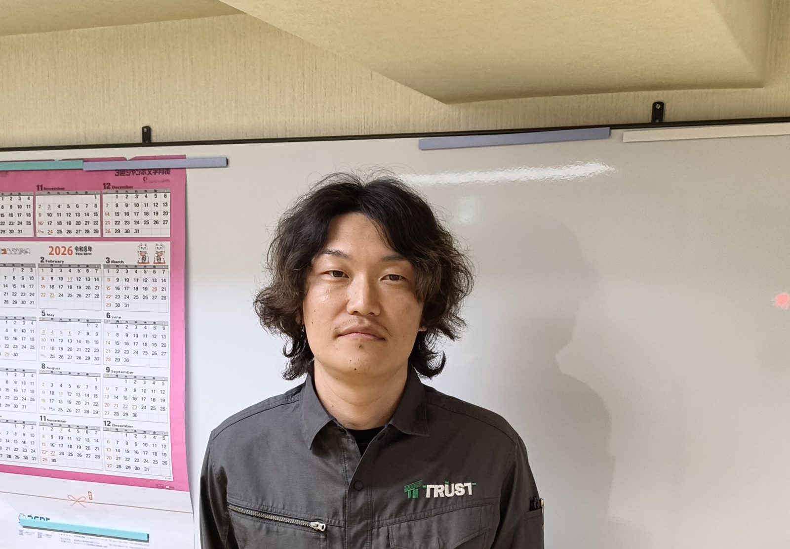 大阪支店の施工管理担当者。入社6年目